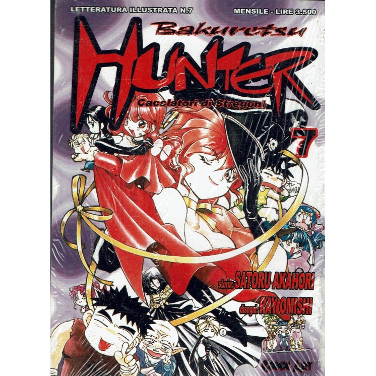 Bakuretsu hunter n. 6 di S. Akamori ed. Comic art