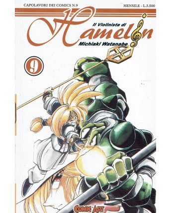 Il violinista di Hamelin  9 di Michiaki Watanabe ed. Comic Art