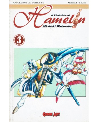 Il violinista di Hamelin  3 di Michiaki Watanabe ed. Comic Art