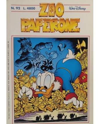 Zio Paperone n.  92 di Carl Barks ed. Walt Disney