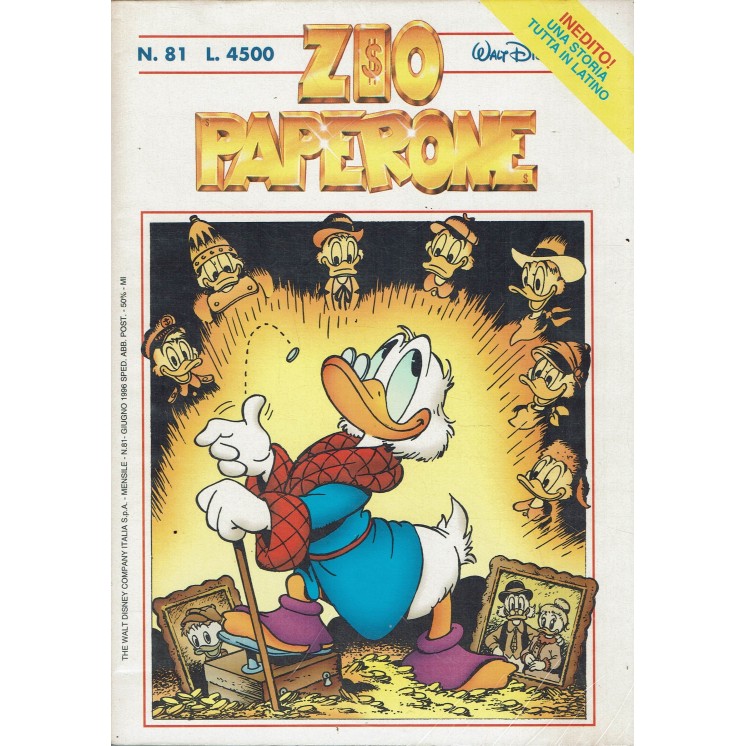 Zio Paperone n.  81 di Carl Barks ed. Walt Disney