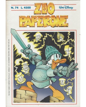 Zio Paperone n.  74 di Carl Barks ed. Walt Disney