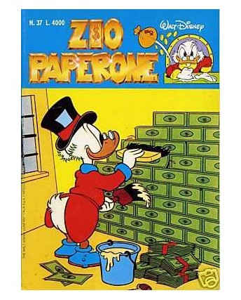 Zio Paperone n.  37 di Carl Barks ed. Walt Disney