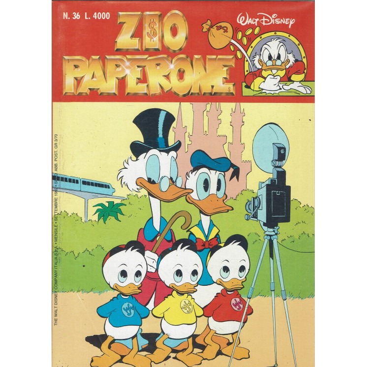 Zio Paperone n.  36 di Carl Barks ed. Walt Disney