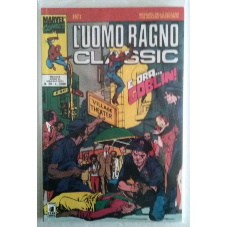 L'Uomo Ragno Classic N.28 BLISTERATO  Edizioni Star Comics - Spiderman