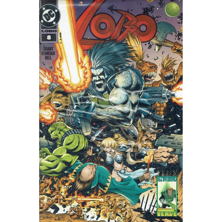 Lobo n.   8 di Grant ed. Play Press