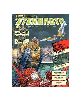 ETERNAUTA n.144 di Genovesi, Milan e Siena ed. Comic art FU29