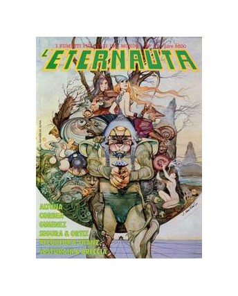ETERNAUTA n. 77 di Altuna, Corben e Segura ed. Comic art  FU45