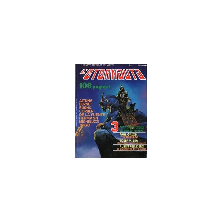 ETERNAUTA n. 41 di Altuna, Burns e Hermann ed. Comic art  FU45
