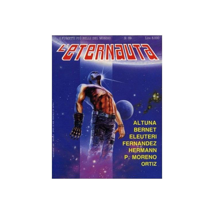 ETERNAUTA n. 59 di Altuna, Bernet e Fernandez ed. Comic art  FU45