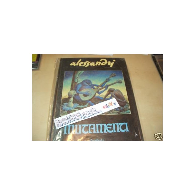 cartonato MUTAMENTI di Alessandri L*con dedica artista* FU02  100,00€