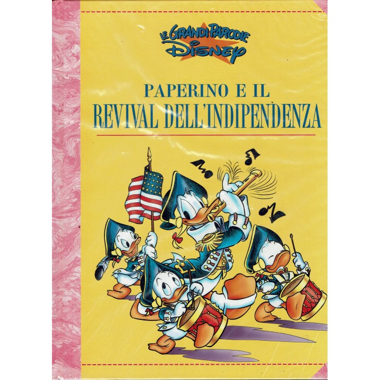 Le Grandi Parodie Disney n.49 Paperino revival indipendenza ed. Walt Disney FU45