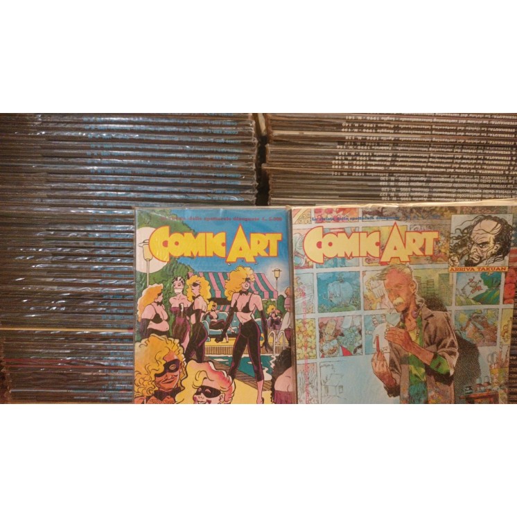 Comic Art la rivista dello spettacolo 1/147 + speciale estete COMPLETA FF21