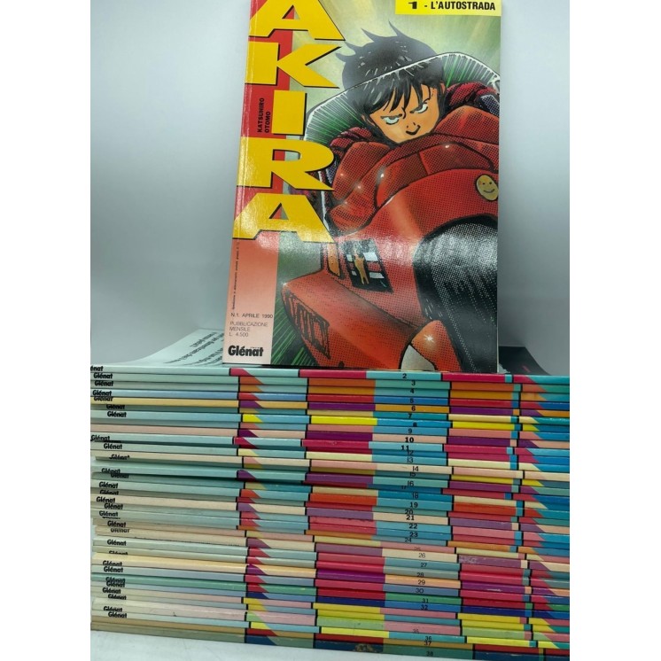 Akira 1/38 serie COMPLETA di Katsuhiro Otomo ed. Glenat FU46