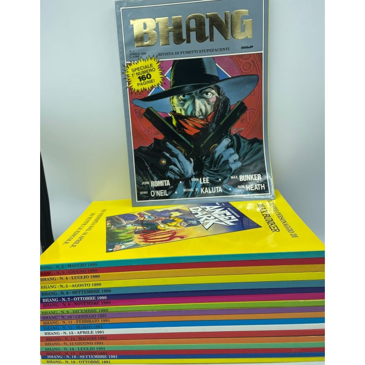 Bhang 1/19 serie COMPLETA di Romita, Lee e Heat ed. Max Bunker Press FU46