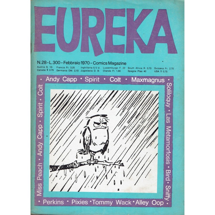 Eureka n. 28 1970 di Capp, Colt e Spirit ed. Corno FU45