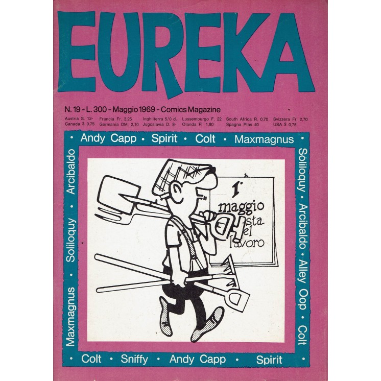 Eureka n. 19 1969 di Capp, Colt e Spirit ed. Corno FU45