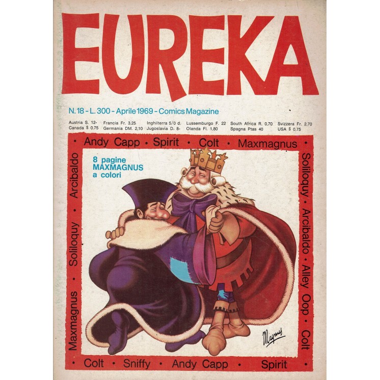 Eureka n. 18 1969 di Capp, Colt e Spirit ed. Corno FU45