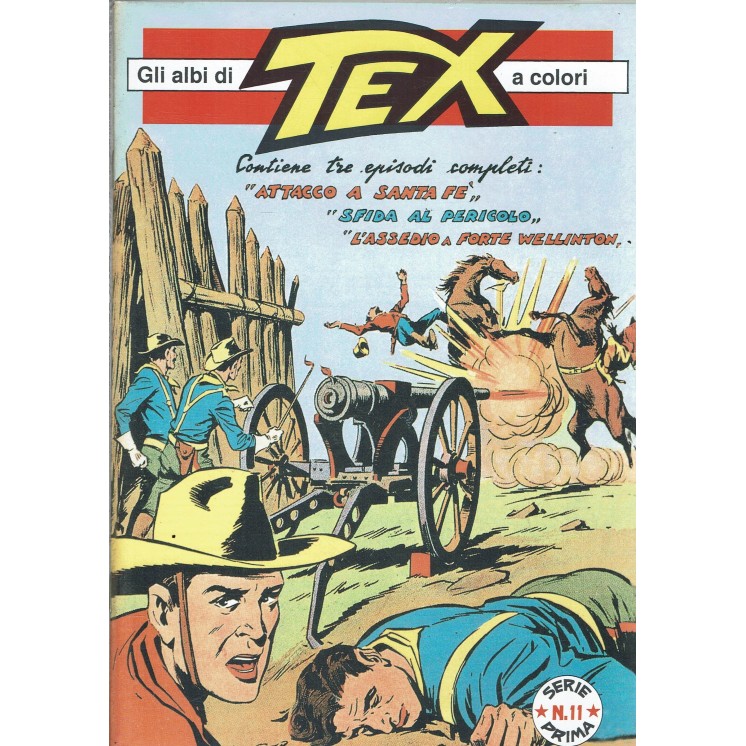 Albi di Tex a colori 11 di Bonelli ed. Mercury SU41