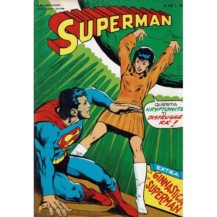 Albo Mondadori Superman n. 612 il mistero dei trofei ed. Mondadori SU41