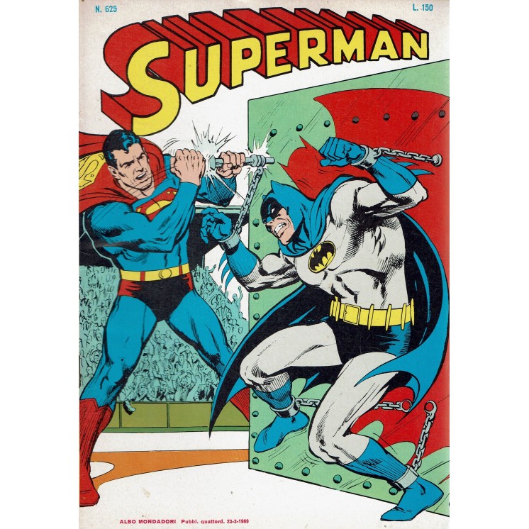 Albo Mondadori Superman n. 625 il detective impazzito ed. Mondadori SU41