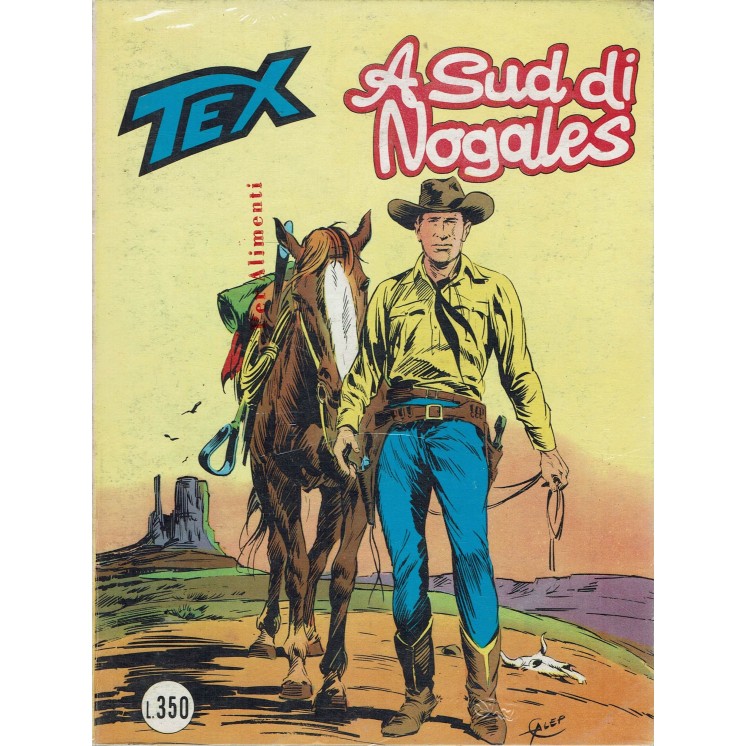 Tex 199 prima edizione a sud di Nogales di Bonelli ed. Bonelli  