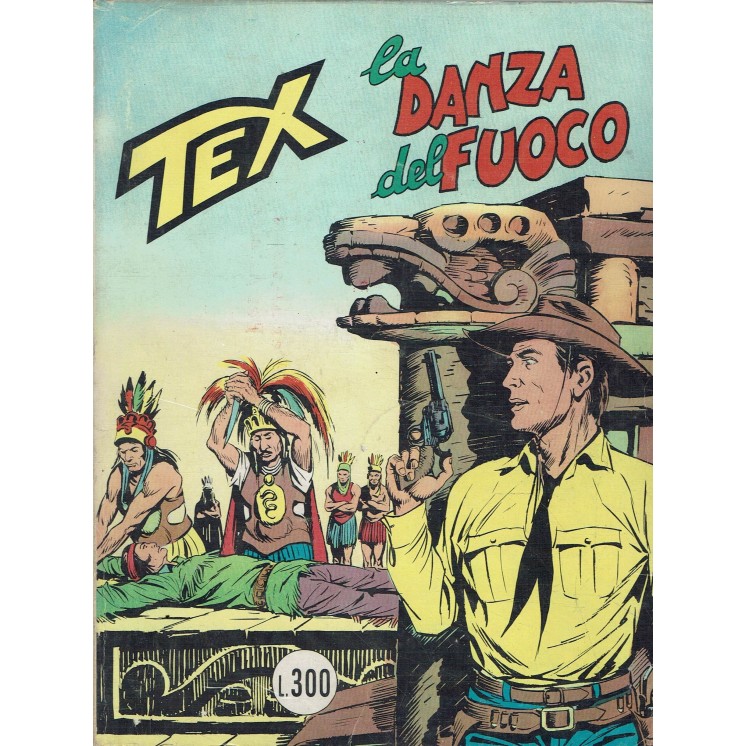Tex 164 prima edizione la danza del fuoco di Bonelli ed. Bonelli