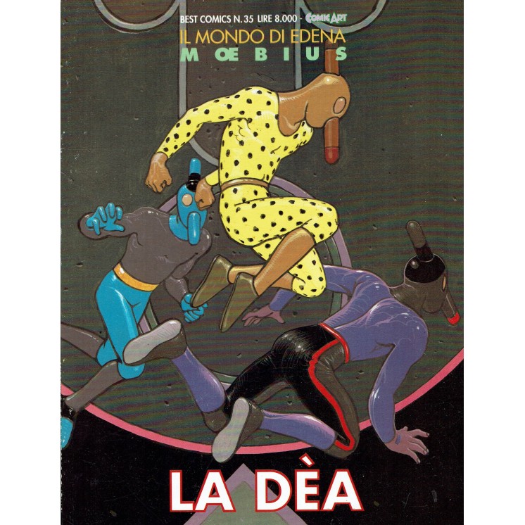 Best Comics n. 35 il mondo di Edena di Moebius ed. Comic Art FU10
