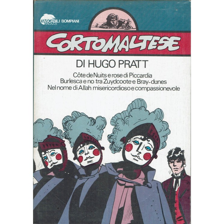 Corto Maltese 7 nel nome di Allah di Hugo Pratt ed. Bompiani Tascabili BO02