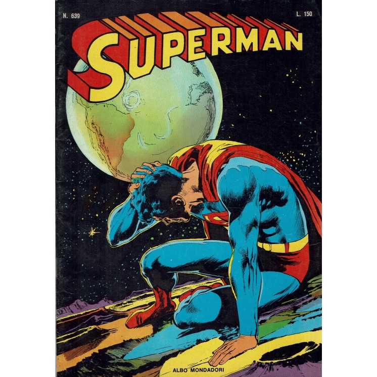 Albo Mondadori Superman n. 639 da eroe a codardo ed. Mondadori SU41