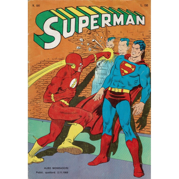 Albo Mondadori Superman n. 641 SOS operazione identità ed. Mondadori SU41