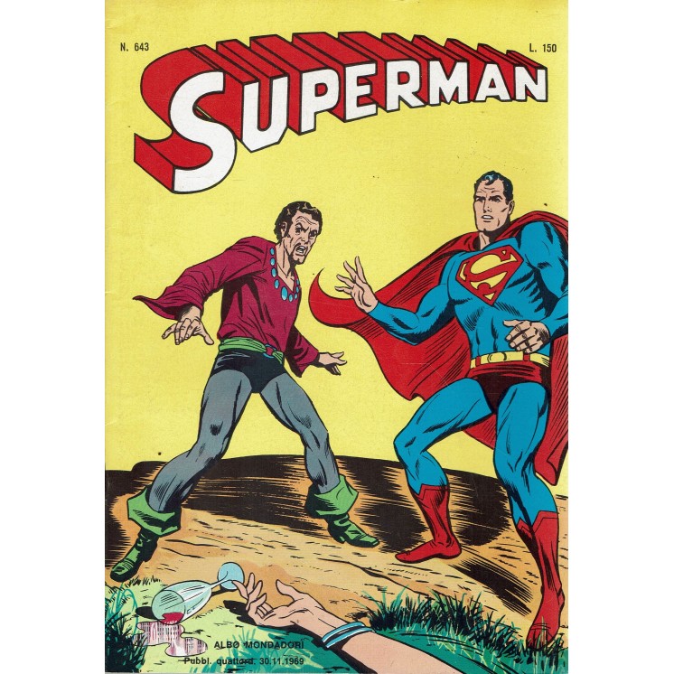 Albo Mondadori Superman n. 643 il festival ed. Mondadori SU41