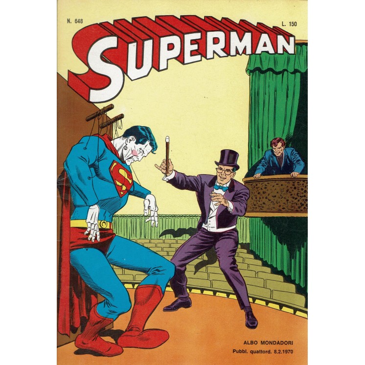 Albo Mondadori Superman n. 648 magia a bacchetta ed. Mondadori SU41