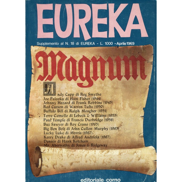 Eureka magnum supplemento  18 Capp Murphy ed. Corno FU47