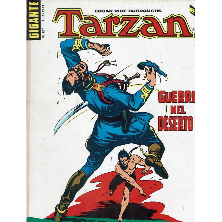 Tarzan Gigante 21 guerra nel deserto di Manning ed. Cenisio FU17