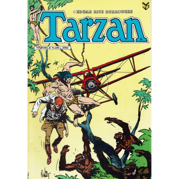 Tarzan 26 gli assassini della giungla di Burroughs ed. Cenisio SU09