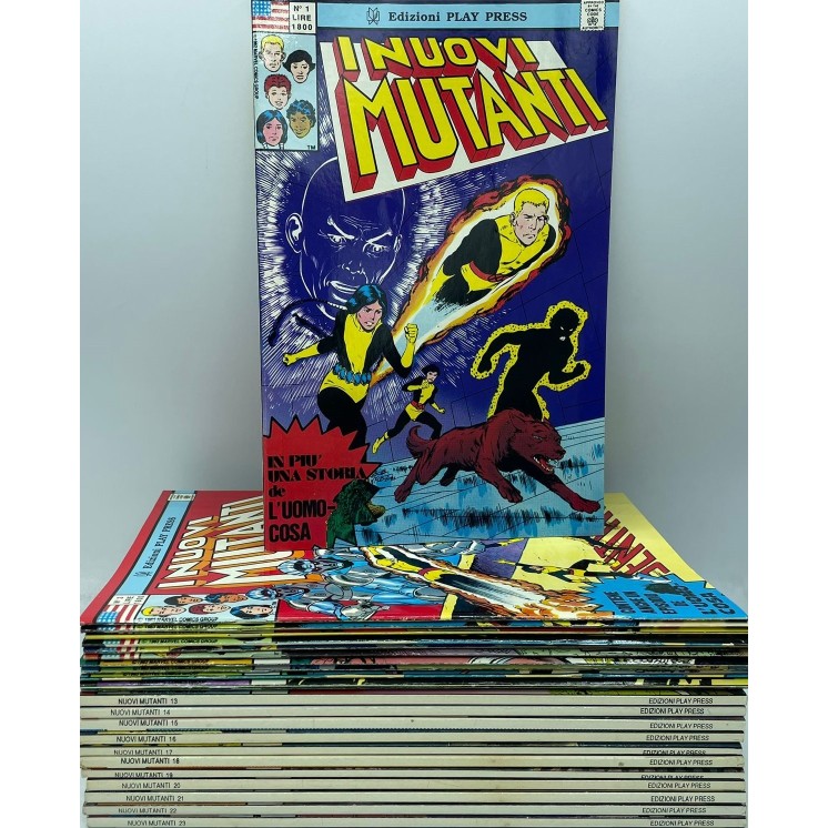 I nuovi mutanti 1/23 serie COMPLETA di Stan Lee ed. Play Press