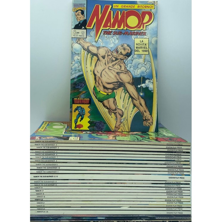 Namor 1/25 serie COMPLETA di Byrne ed. Play Press FU47