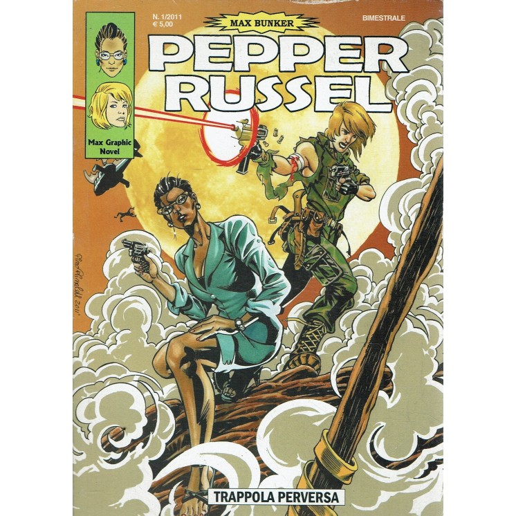 Pepper Russel 1 trappola perversa di Bunker ed. Max Bunker Press BO04