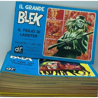 Il grande Blek 1/16 serie COMPLETA di EsseGesse ed. Dardo FU47