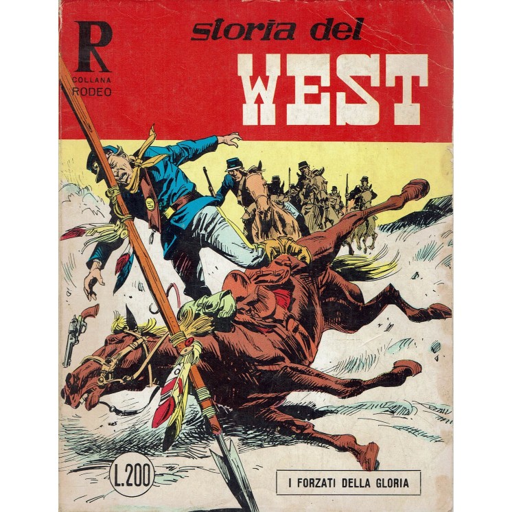 Collana Rodeo  51 storia del West 24 di Bonelli ed. Cepim BO10