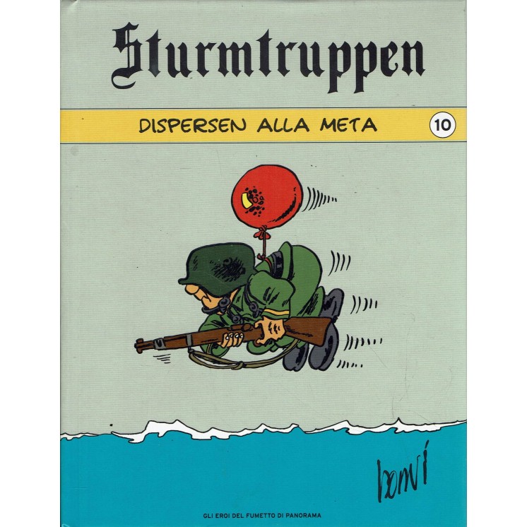Sturmtruppen dispersen alla meta 10 di Bonvi ed. Mondadori BO07