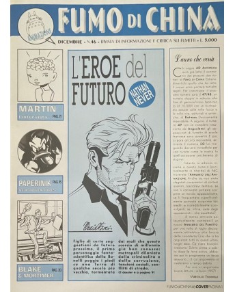 Fumo di China n. 46 Paperinik, Blake e Martin ed. FoxTrot Comics FU48