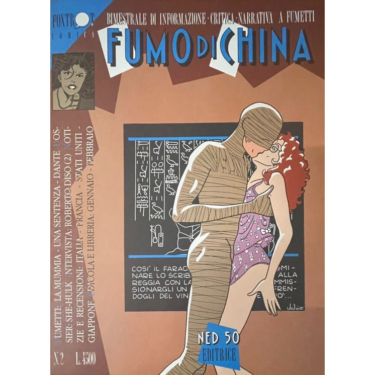 Fumo di China n.  2 di Amico, Bonenti e Clausi ed. FoxTrot Comics FU48