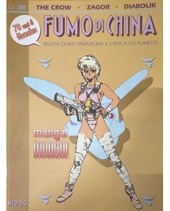 Fumo di China bis n. 27 Diabolik, the crow e Zagor ed. FoxTrot Comics FU48