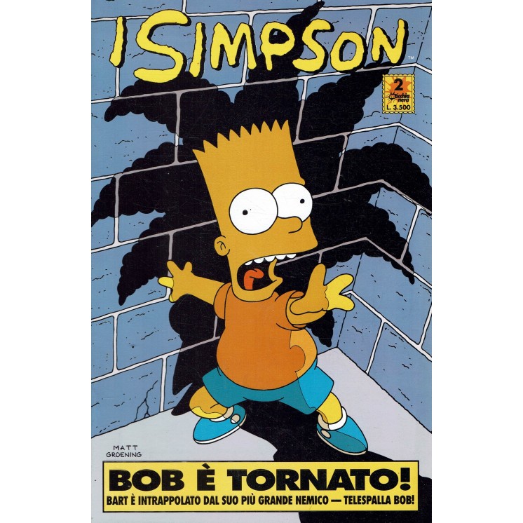 I Simpson n.  2 Bob è tornato di Groening ed. Macchia Nera SU04