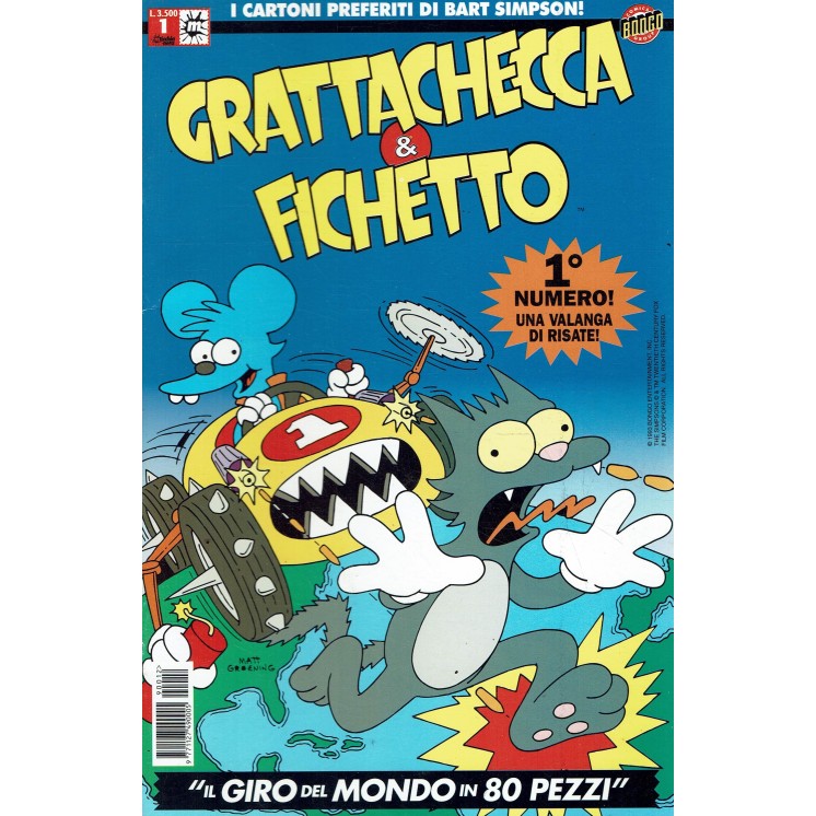 Grattachecca e fichetto  1 di Groening ed. Macchia Nera SU04