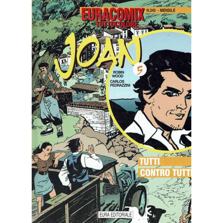 Euracomix tutto colore n.245 Joan 5 di Wood ed. Eura FU48