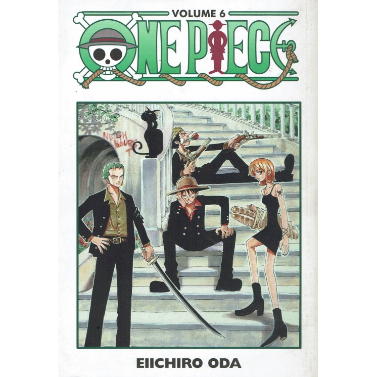 One Piece   6 con CARTOLINA di Eiichiro Oda ed. Gazzetta dello Sport BO07