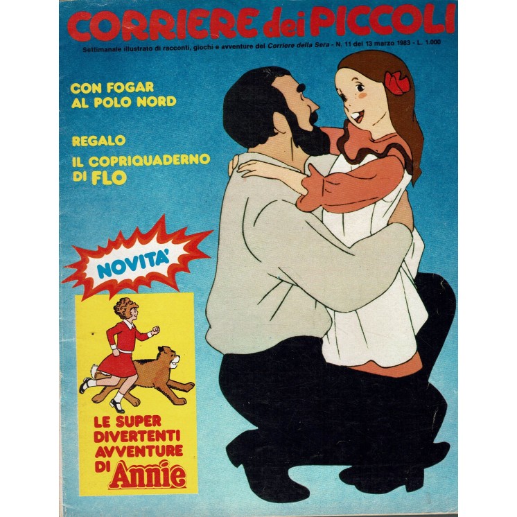 Corriere dei Piccoli 1983 n.11 Flo, Annie e Pimpa ed. Corriere Sera FU03